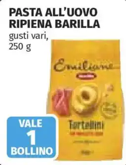 Ipercoop Tortellini Barilla offerta