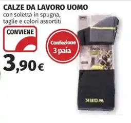 Ipercoop Calze da lavoro uomo Work offerta