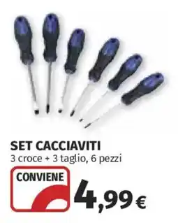Ipercoop Set cacciaviti offerta