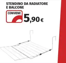 Ipercoop Stendino da radiatore e balcone offerta