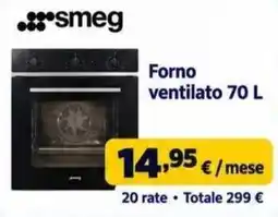 Sinergy Forno ventilato Smeg offerta