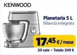 Sinergy Kenwood Planetaria 5 L offerta