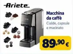 Sinergy Ariete Macchina da caffè offerta