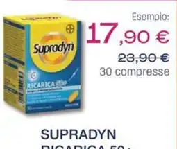 BENU Farma Supradyn Ricarica 50 offerta