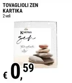 Tre Valli Supermercato Tovaglioli Zen Kartika offerta