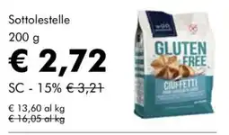 NaturaSì Ciuffetti senza glutine offerta
