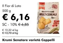 NaturaSì Il Fior di Loto Biscotti Vari Multicereali Bio offerta