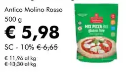 NaturaSì Antico Molino Rosso Mix Pizza Bio gluten free offerta