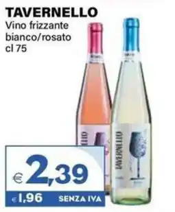 Boningros Cash and Carry Tavernello Vino frizzante bianco/rosato offerta