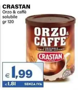 Boningros Cash and Carry Crastan Orzo & caffè solubile offerta