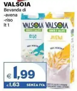 Boningros Cash and Carry Valsolia bevanda di avena/riso offerta