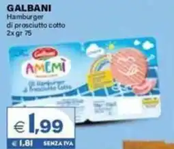 Boningros Cash and Carry Galbani Hamburger di prosciutto cotto offerta
