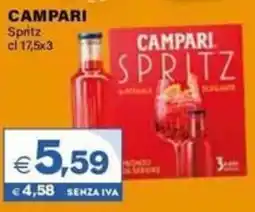 Boningros Cash and Carry Campari Spritz offerta