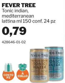 GrosMarket Fever Tree Tonic indian, mediterranea offerta