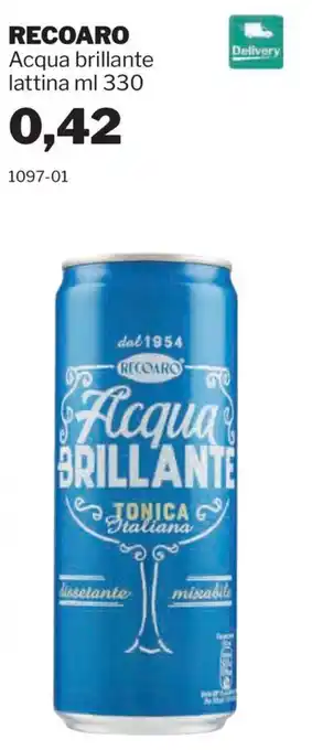 Acqua brillante Recoaro