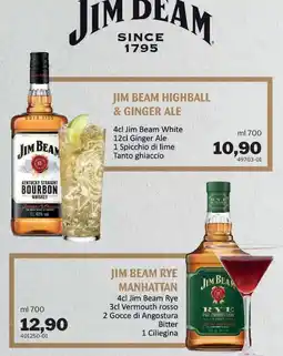 GrosMarket Jim Beam Highball & Ginger Ale offerta