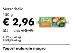 NaturaSì Mozzarella offerta