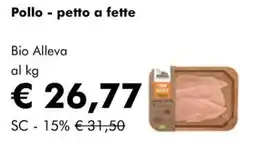 NaturaSì Pollo - petto a fette Bio Alleva offerta