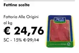 NaturaSì Fettine scelte Fattoria Alle Origini offerta