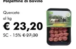 NaturaSì Polpette di bovino Querceta offerta