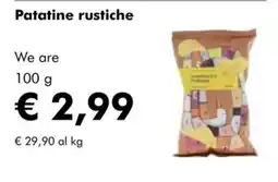 NaturaSì Patatine rustiche offerta