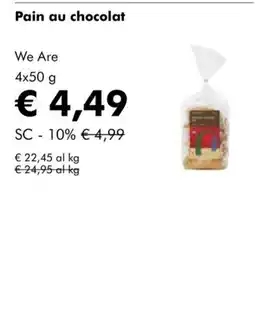 NaturaSì Pain au chocolat We Are offerta