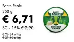 NaturaSì Ponte Reale Camembert di Bufala offerta