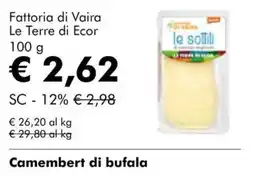 NaturaSì Camembert di bufala offerta