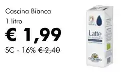 NaturaSì Latte Cascina Bianca offerta