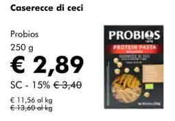 NaturaSì Caserecce di ceci Probios offerta