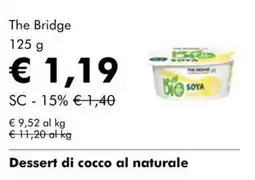 NaturaSì The Bridge Dessert di cocco al naturale offerta