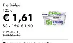 NaturaSì The Bridge Bio blueberry yogurt offerta