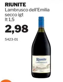 GrosMarket Riunite Lambrusco offerta