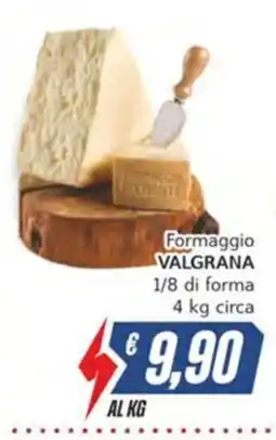 Italy Cash Formaggio Valgrana offerta