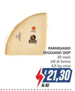 Italy Cash Parmigiano Reggiano DOP offerta