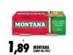 Compri Meglio Montana carne offerta