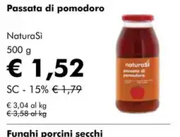 NaturaSì Passata di pomodoro NaturaSi offerta