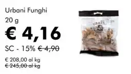 NaturaSì Urbani Funghi offerta