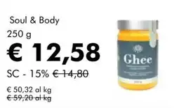 NaturaSì Ghee Soul & Body offerta