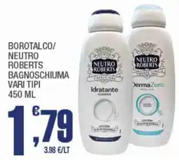 Splendidi e Splendenti Neutro Roberts Bagnoschiuma offerta