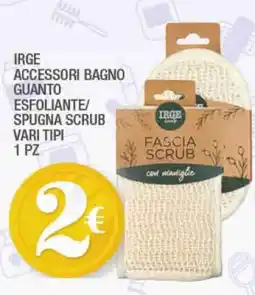 Splendidi e Splendenti Irge fascia scrub con maniglie offerta