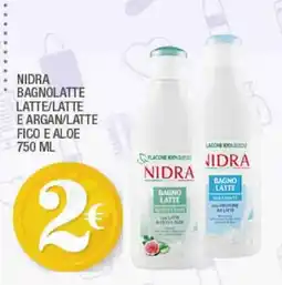 Splendidi e Splendenti Nidra bagno latte offerta
