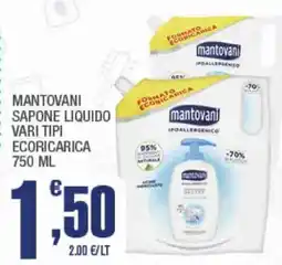 Splendidi e Splendenti Mantovani Sapone liquido vari tipi ecoricarica offerta