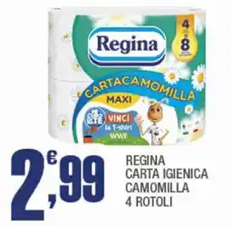 Splendidi e Splendenti Regina carta igienica camomilla offerta