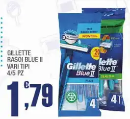 Splendidi e Splendenti Gillette Rasoi Blue II offerta