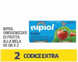 Splendidi e Splendenti Nipioli omogenizzati di frutta alla mela offerta