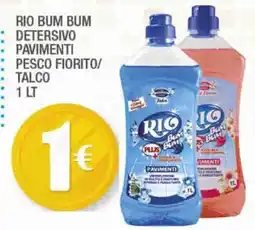 Splendidi e Splendenti Rio Bum Bum detersivo pavimenti pesco fiorito offerta