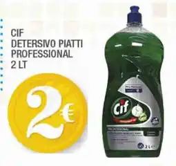 Splendidi e Splendenti Cif detersivo piatti professional offerta