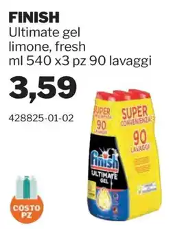 GrosMarket Finish Ultimate gel offerta