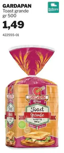 GrosMarket Gardapan Toast grande offerta